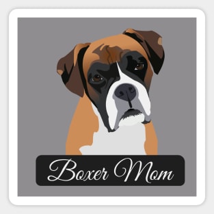 Boxer Mom Magnet